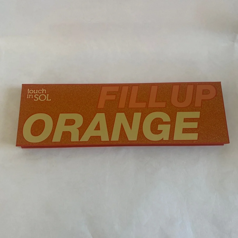 TOUCH IN SOL Fill Up Orange Eyeshadow Palette $32
